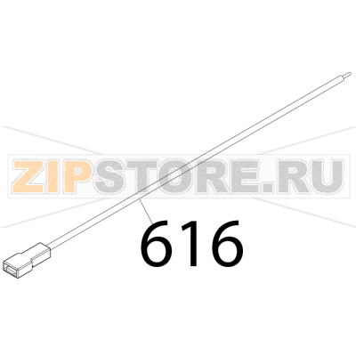 Cavetto prolunga lampada spia Sirman Palladio 350 Automec Cavetto prolunga lampada spia Sirman Palladio 350 AutomecЗапчасть на деталировке под номером: 616