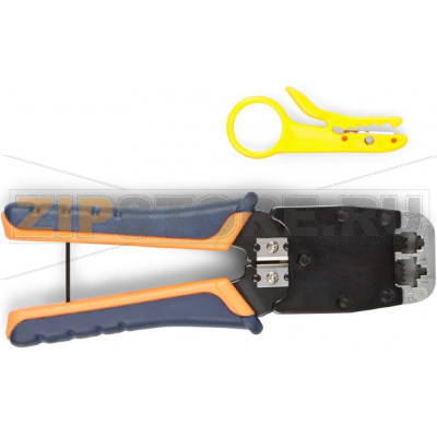 инструмент обжимной для RJ-45, RJ-12, профессиональный 