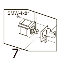 Stepping motor ass'y Toshiba TEC B-SX5T-TS12/22-QQ-US