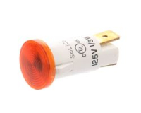 IND. LIGHT,AMBER-125V