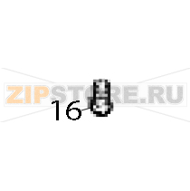 Screw, M3x6 Round + Ni, MOQ 50 pcs TSC TTP-342 Pro Screw, M3x6 Round + Ni, MOQ 50 pcs TSC TTP-342 ProЗапчасть на деталировке под номером: 16