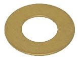 ПРОКЛАДКА ИЗ ЛАТУНИ Ø 13X6X0,5 ММ 