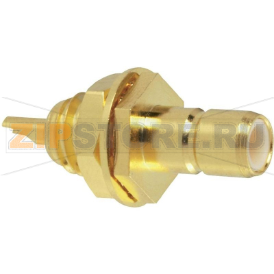 Разъем SMB, 50 Ом, 1 шт Amphenol SMB1351B1-3GT30G-50 