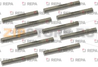 ЦИЛИНДРИЧЕСКИЙ ШТИФТ С СОЕДИНИТЕЛЬНОЙ МУФТОЙ - 10 ШТ.