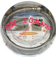 TUYAU GAZ NATUREL 2,00 M TRESSINOX 10ANS