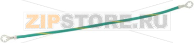 WIRE, JUMPER, 14AWG, GREEN W/YELLOW 