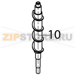 Auger with screw Brema G 500 Auger with screw Brema G 500Запчасть на деталировке под номером: 10Название запчасти Brema на английском языке: Auger with screw G 500.
