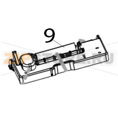 Kit idler cover Zebra ZXP 8 Kit idler cover Zebra ZXP 8Запчасть на деталировке под номером: 9
