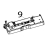 Kit idler cover Zebra ZXP 8