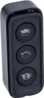 PUSH-BUTTON PANEL 3 BUTTONS