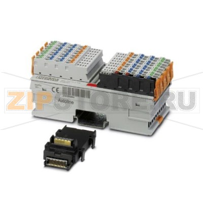 Модуль цифрового вывода Axioline Phoenix Contact AXL DO 16/3 16  выходов, 24 В  пост. тока, 500 мА, 2-, 3-проводная технология соединения (с цокольным модулем и штекерными разъемами).Минимальный заказ: 1 шт.Упаковка: 1 шт.