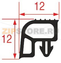 УПЛОТНИТЕЛЬ ДВЕРИ ХОЛОДИЛЬНОГО ПРИЛАВКА 