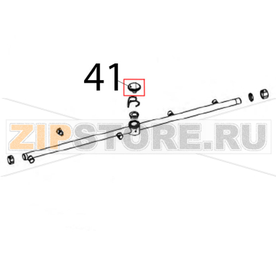 Tappo inox zigrinato Vortmax DDM 660 Tappo inox zigrinato Vortmax DDM 660Запчасть на деталировке под номером: 41