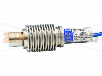 Тензодатчик CAS HBS-100L (LOAD CELL) для весов CAS Тензометрический датчик веса CAS HBS-100 консольного типаНПВ 100кг, материал - нержавеющая сталь, класс защиты IP67