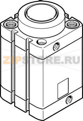 Пневмоцилиндр стопорный Festo DFSP-50-30-DS-PA 