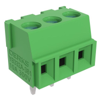 Клеммы, клеммные блоки DERKS YB332A-381-3P