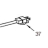 Power cord white KitchenAid 5KPM50