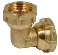 ELBOW FITTING FF 3/4 - ROTATING NUTS