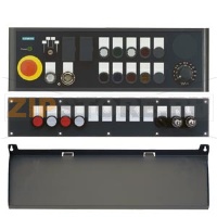 SINUMERIK РАСШИРЕНИЕ PP012 19\ ДОПОЛНИТЕЛЬНЫЙ ЩИТОК  КРЕПЕЖ ЗАЖИМАМИ С 12 ГНЕЗДАМИ ДЛЯ ЭЛЕМЕНТОВ УПРАВЛЕНИЯ 22 MM (НЕ ВХОДЯТ В КОМПЛЕКТ)" Siemens 6FC5247-0AA43-1AA0