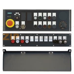 SINUMERIK РАСШИРЕНИЕ PP012 19\ ДОПОЛНИТЕЛЬНЫЙ ЩИТОК  КРЕПЕЖ ЗАЖИМАМИ С 12 ГНЕЗДАМИ ДЛЯ ЭЛЕМЕНТОВ УПРАВЛЕНИЯ 22 MM (НЕ ВХОДЯТ В КОМПЛЕКТ)&quot; Siemens 6FC5247-0AA43-1AA0 