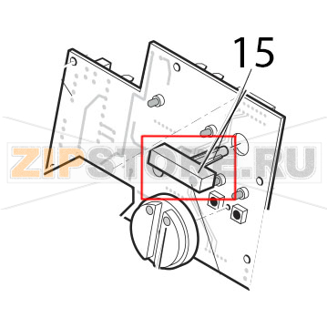 Tasto acceso-spento vern. grigio Saeco Royal Classic Tasto acceso-spento vern. grigio Saeco Royal ClassicЗапчасть на деталировке под номером: 15