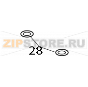 Guarnizione o-ring Elettrobar Fast 160 D