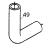 Rear impulsion pipe Fagor FI-100