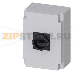 ГЛАВНЫЙ ВЫКЛЮЧАТЕЛЬ 3 ПОЛЮСА IU=100, P/AC-23A AT 400V=37KW 1НO+1НЗ, 1 N-КЛЕММА ВСТРОЕН В M.P.КОРПУС, IP65 ПОВОРОТНАЯ РУКОЯТКА ЧЕРНАЯ МЕТРИЧЕСКОЕ КРЕПЛЕНИЕ Siemens 3LD2766-1GP51 