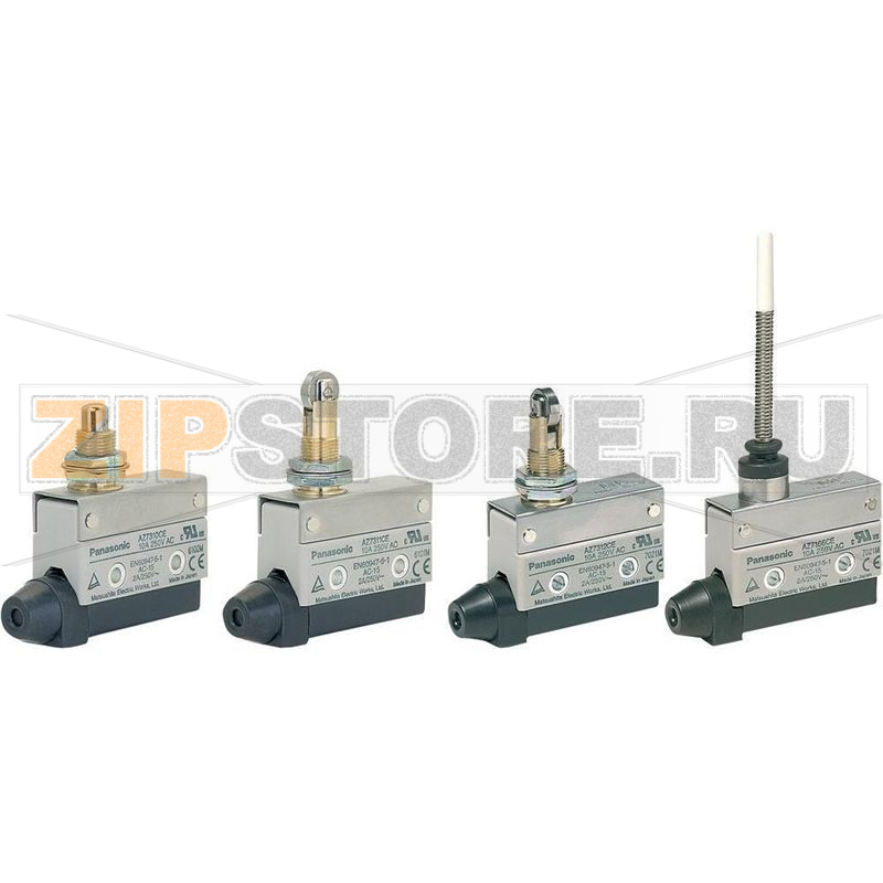 Выключатель концевой с роликом 115 В/DC, 250 В/AC, 10 А, IP64, 1 шт Panasonic AZ7312CEJ 