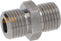 FITTING ø 1/4M-1/4M 