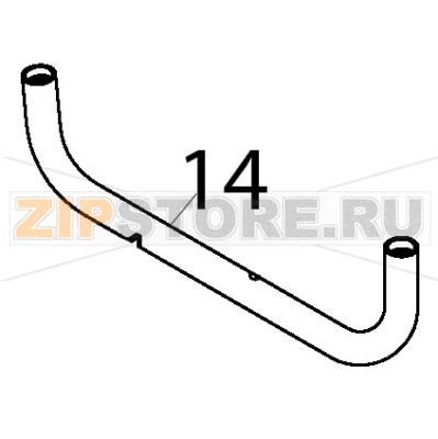 Pipe 4x7 Silanos E1000 Pipe 4x7 Silanos E1000Запчасть на деталировке под номером: 14