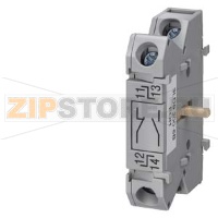 ДОПОЛНИТЕЛЬНЫЙ КОЛНТАКТ 1NO+1NC С ПОЗОЛОЧЕННЫМИ КОНТАКТАМИ УСТАНАВЛИВАЕТСЯ СЛЕВА ИЛИ СПРАВА ВЫДЕРЖКА ВКЛЮЧЕНИЯ ДЛЯ ФРОНТАЛЬНОГО МОНТАЖА Siemens 3LD9200-5BF