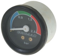 MANOMETRO CALDAIA ø 42 mm 0÷2,5 bar
