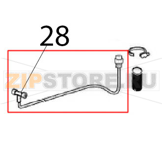 Water pipe ass. y Angelo Po 31PIE6 Water pipe ass. y Angelo Po 31PIE6Запчасть на деталировке под номером: 28