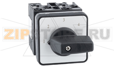 Переключатель 20 A, 1 полюс, тип: 1-2-3-4-5, 1NO, IP65 Kripal UKT0-3-8232/E 