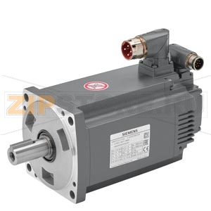 SIMOTICS S-1FL6 Рабочее напряжение 230 В 3AC PN = 1,5 кВт; NN = 3000 об М0 = 4.78Nm; МН = 4.78Nm вал высота 50 мм абсолютного датчика 20-бит (12-битный многооборотный) С ключом перо толерантности N без проведения тормоза, Степень защиты IP65 с уплотнитель 