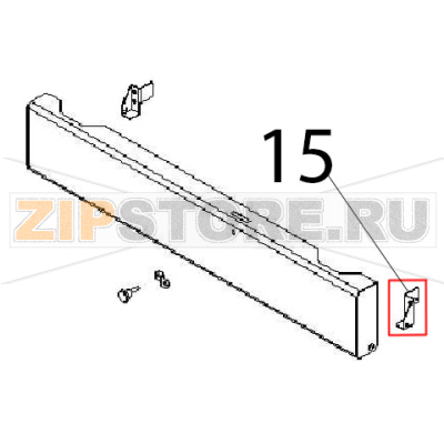 Right-hand hinge Angelo Po 191PI2V Right-hand hinge Angelo Po 191PI2VЗапчасть на деталировке под номером: 15