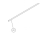 Ручка двери D=15 L=756 Unox XF 085