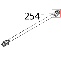 Molla barra tonda D18 Sirman Mirra 220