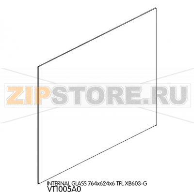 Internal glass 764x624x6 TFL Unox XB 603 Internal glass 764x624x6 TFL Unox XB 603Запчасть на деталировке под номером: 89Название запчасти на английском языке: Internal glass 764x624x6 TFL Unox XB 603