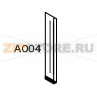 Rear left corner section P3 Convotherm OES 6.10