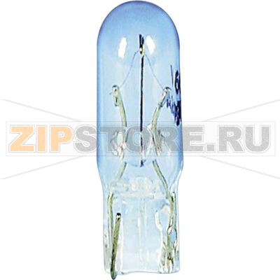 Лампа 24 В, 1.2 Вт, 50 мА, цоколь: W2x4.6d, прозрачная, 1 шт Barthelme 00562412 