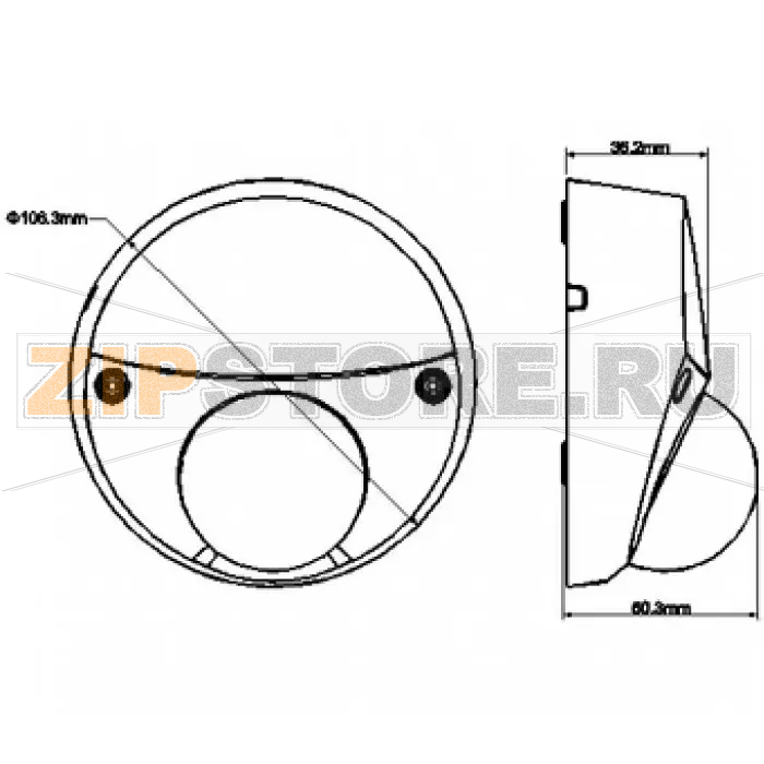 Видеокамера Dahua DH-HAC-HDBW2120FP-M-0280B 
