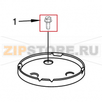 Screw, Self Tapping 10-24 X 1/2" Phil. Flat Hd. Type F KitchenAid K45SS