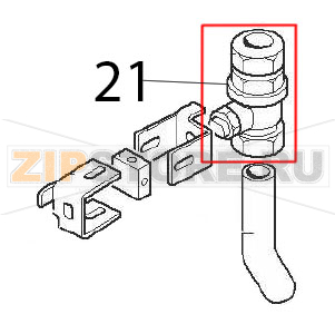 Knob cock Ø: 18 Angelo Po 04WBMEV Knob cock Ø: 18 Angelo Po 04WBMEVЗапчасть на деталировке под номером: 21