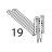 Heating element for pastacooker 230 V Tecnoinox CP4FE7