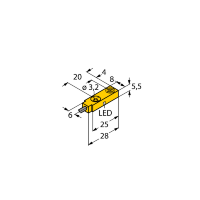 Датчик индуктивный Turck NI3.5-Q5.5-AP6X