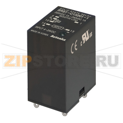 Реле твердотельное, однофазное, монтаж: на клеммную колодку Autonics SRS1-C1X201-1 