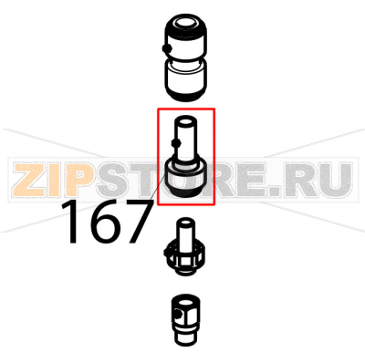Female D.8 male D.10 reduction Tecnoinox EFB06DSL Female D.8 male D.10 reduction Tecnoinox EFB06DSLЗапчасть на деталировке под номером: 167