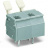 PCB terminal block; push-button; 2.5 mm; Pin spacing 10/10.16 mm; 2-pole; suitable for Ex-e applications; CAGE CLAMP®; commoning option; 2,50 mm; light gray Wago 255-602/333-009/999-950 - PCB terminal block; push-button; 2.5 mm; Pin spacing 10/10.16 mm; 2-pole; suitable for Ex-e applications; CAGE CLAMP®; commoning option; 2,50 mm; light gray Wago 255-602/333-009/999-950